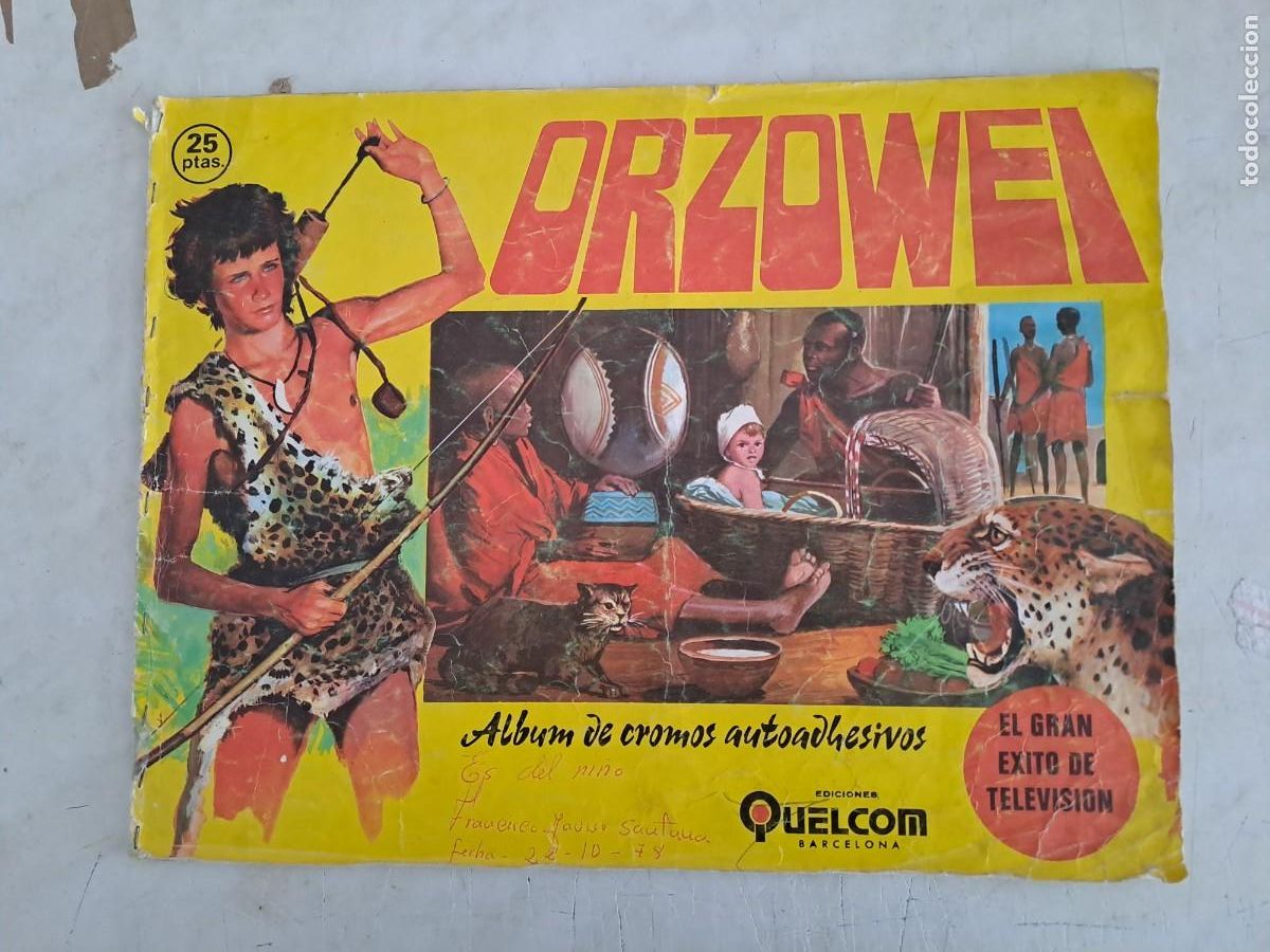 Coleccionismo &aacute;lbum: &Aacute;lbum completo Orzowei, Quelcom - Foto 1