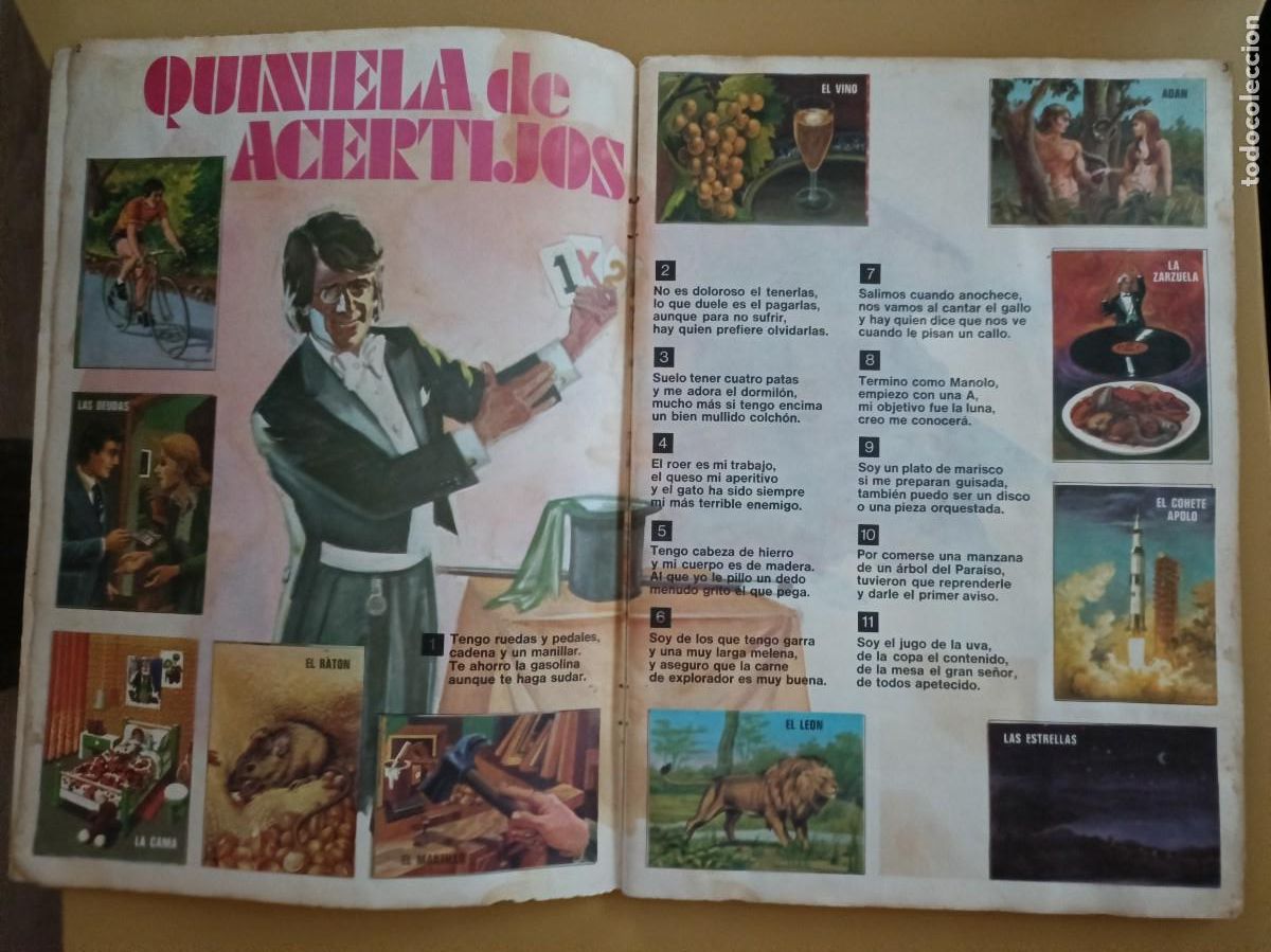 Coleccionismo &aacute;lbum: el libro de las adivinanzas 2 - Foto 2