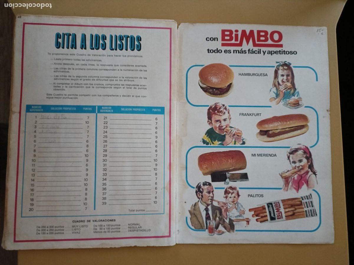 Coleccionismo &aacute;lbum: el libro de las adivinanzas 2 - Foto 14