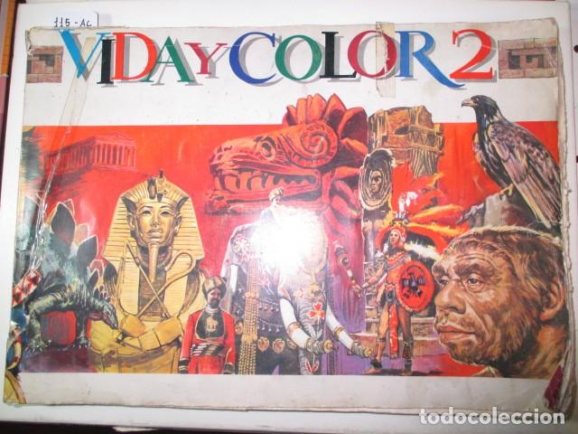 Coleccionismo &aacute;lbum: &Aacute;LBUM DE CROMOS  VIDA Y COLOR 2 - Foto 1