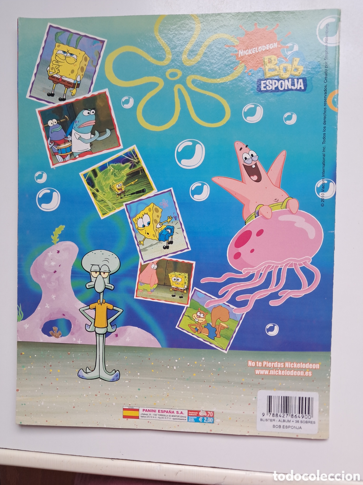 Coleccionismo &aacute;lbum: Album Bob esponja Nickelodeon - Foto 2