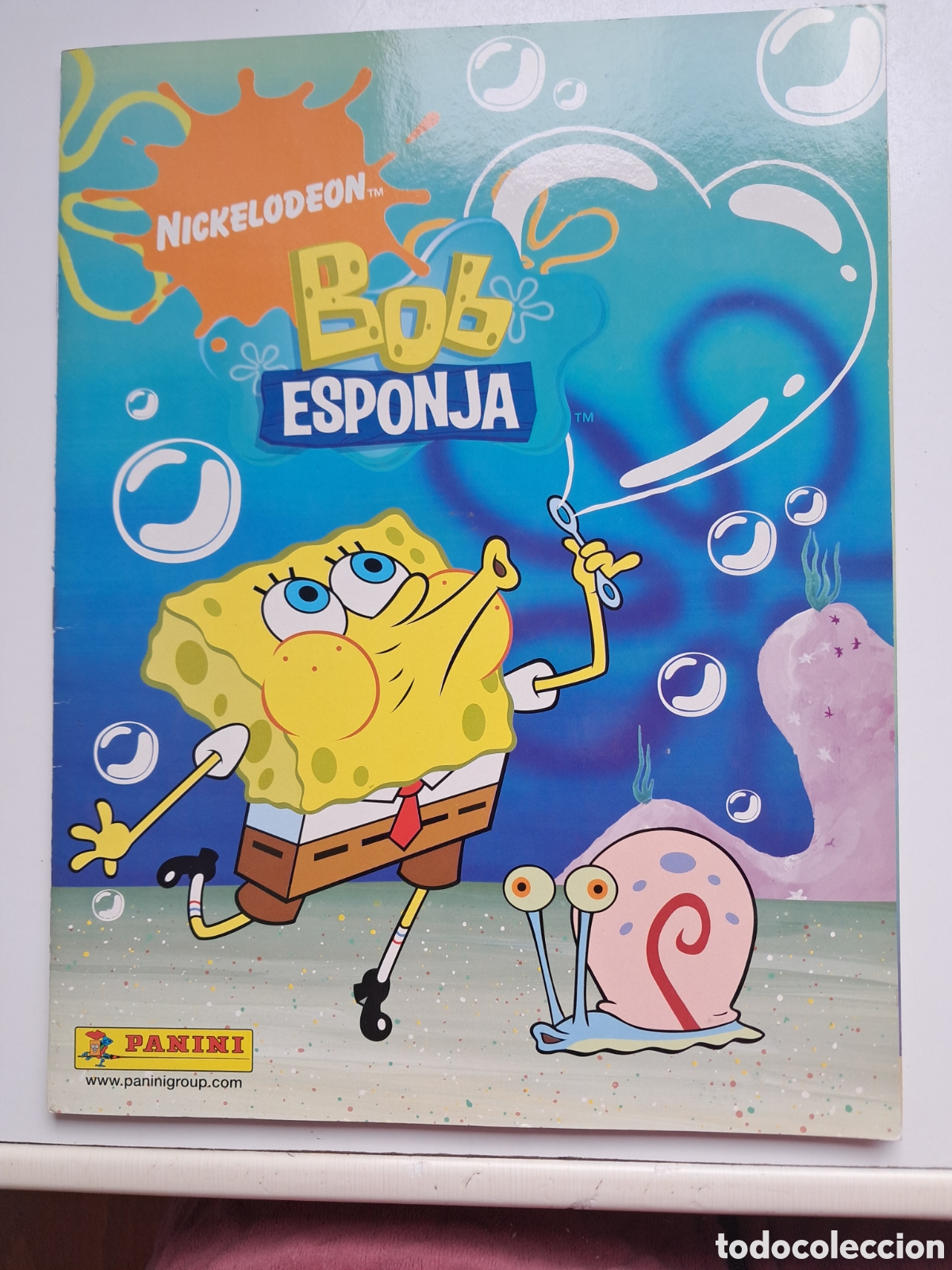Coleccionismo &aacute;lbum: Album Bob esponja Nickelodeon - Foto 1