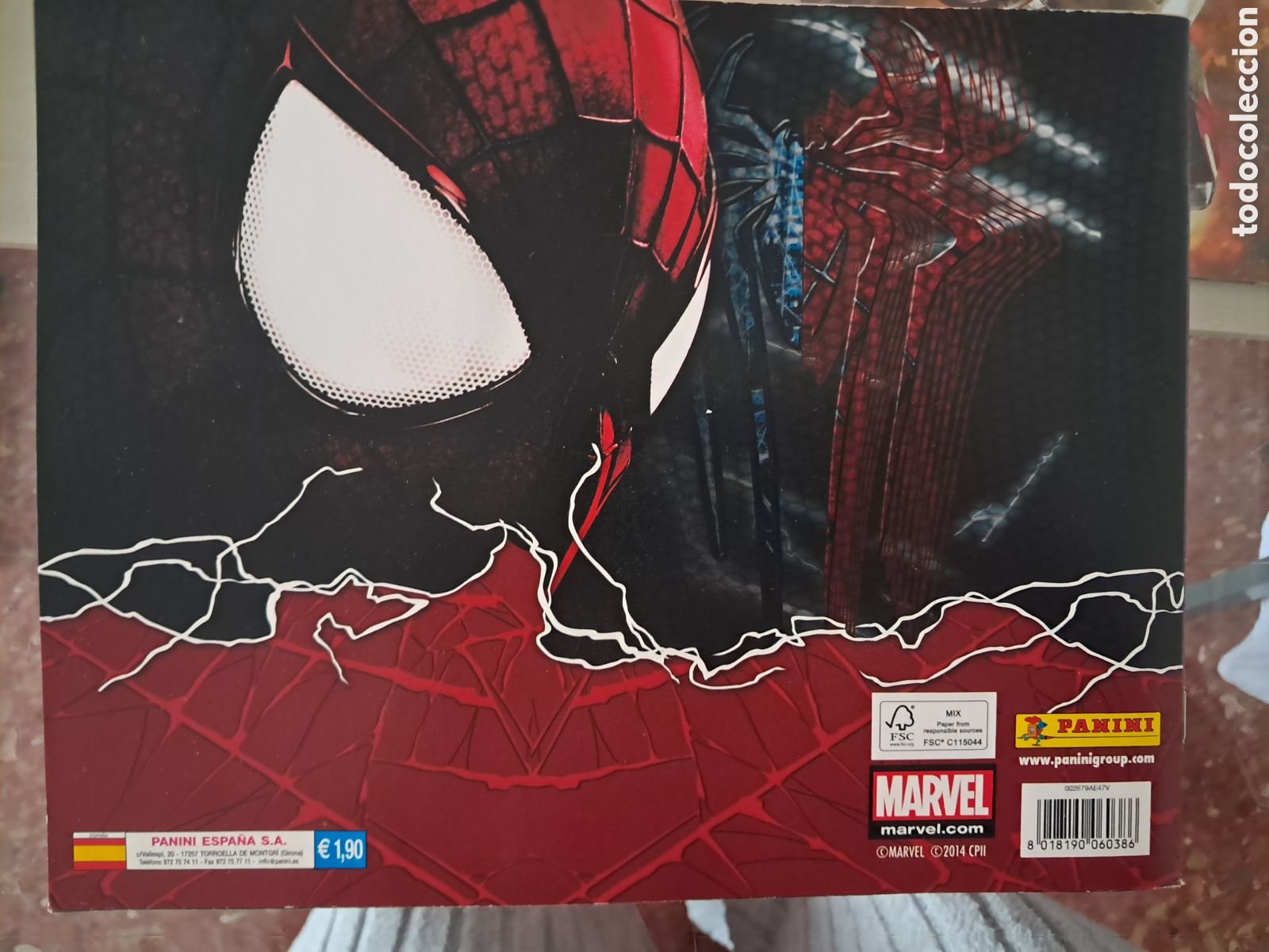Coleccionismo &aacute;lbum: &Aacute;lbum, the amazing Spider Man, el poder electro. completo - Foto 2