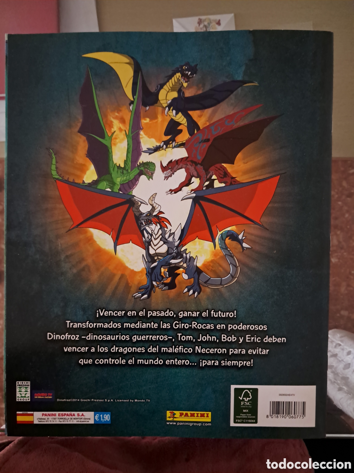 Coleccionismo &aacute;lbum: &Aacute;lbum Dinofroz, completo - Foto 2