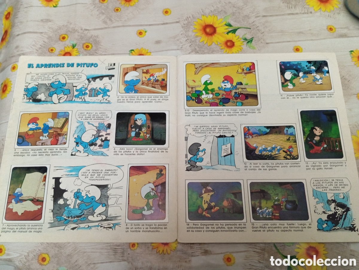 Coleccionismo &aacute;lbum: LOS PITUFOS DE PANINI COMPLETO A&Ntilde;O 1982 - Foto 3