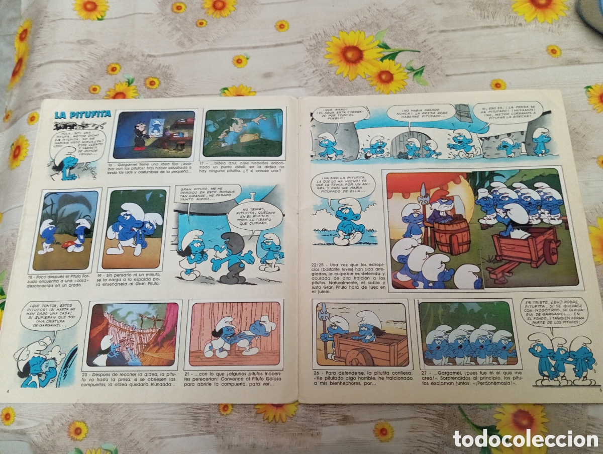 Coleccionismo &aacute;lbum: LOS PITUFOS DE PANINI COMPLETO A&Ntilde;O 1982 - Foto 4