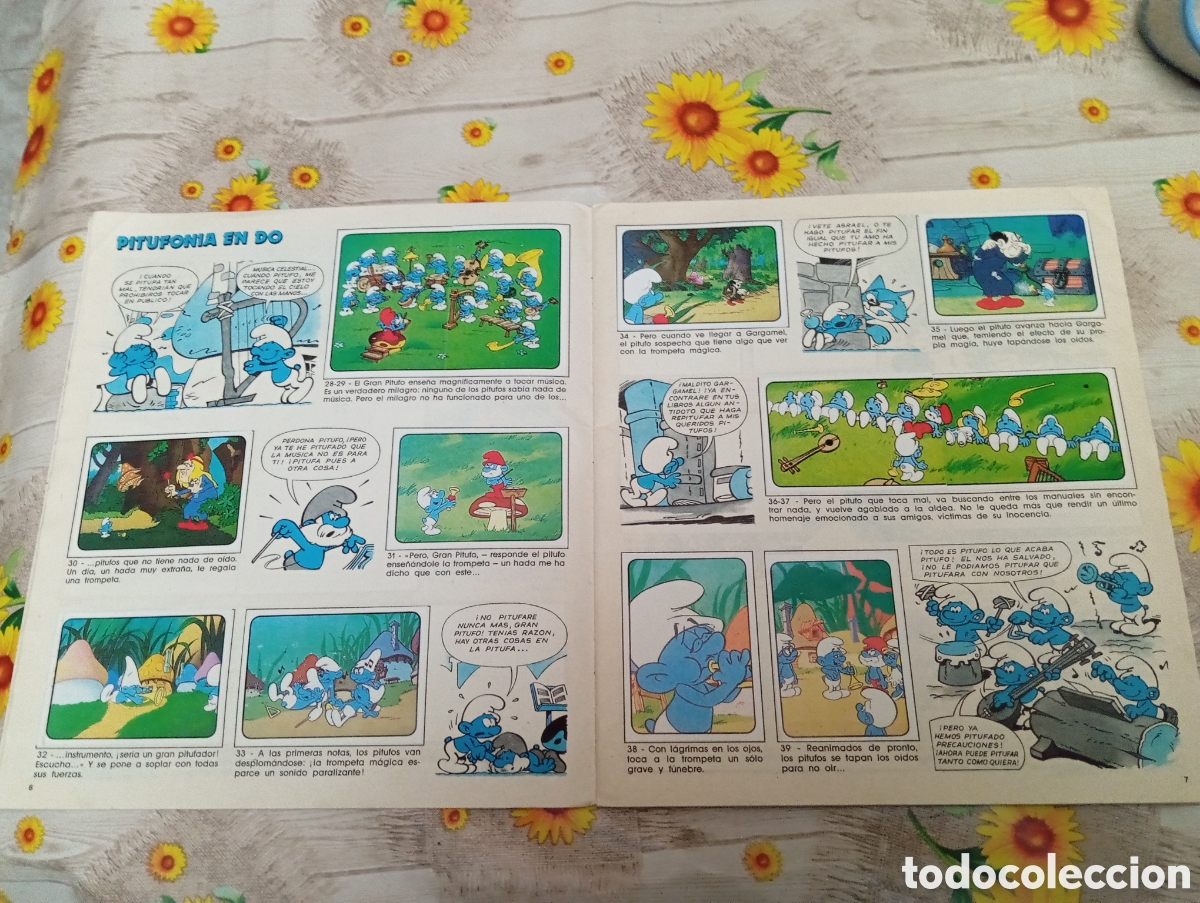 Coleccionismo &aacute;lbum: LOS PITUFOS DE PANINI COMPLETO A&Ntilde;O 1982 - Foto 6