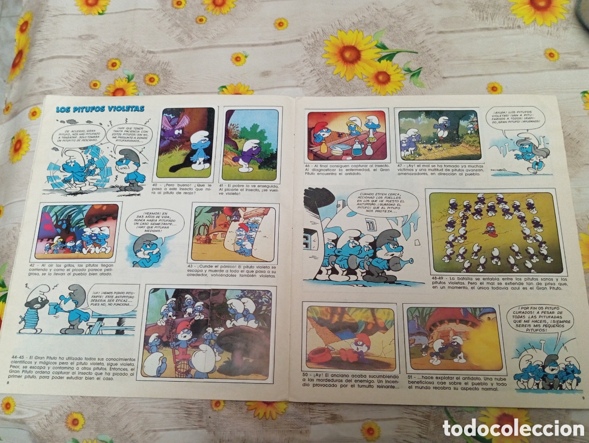 Coleccionismo &aacute;lbum: LOS PITUFOS DE PANINI COMPLETO A&Ntilde;O 1982 - Foto 7