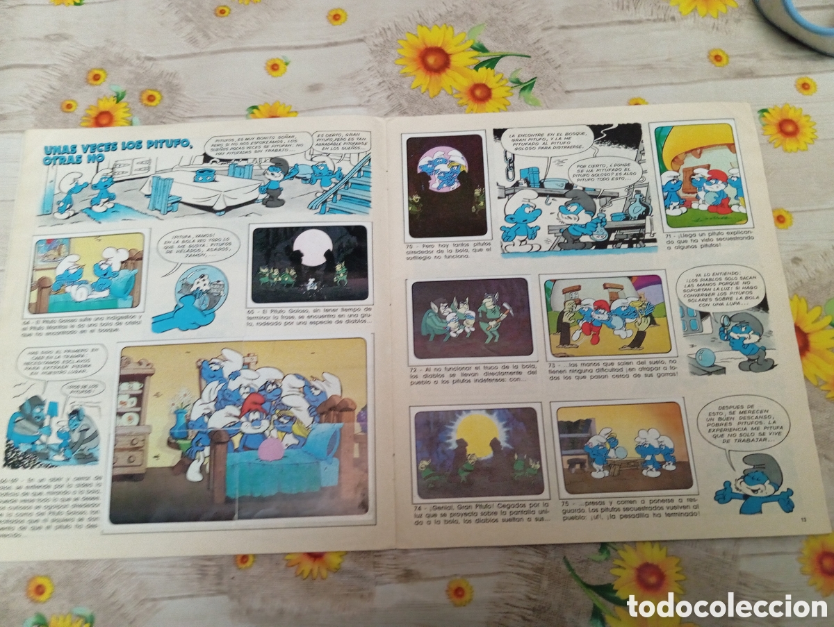 Coleccionismo &aacute;lbum: LOS PITUFOS DE PANINI COMPLETO A&Ntilde;O 1982 - Foto 9