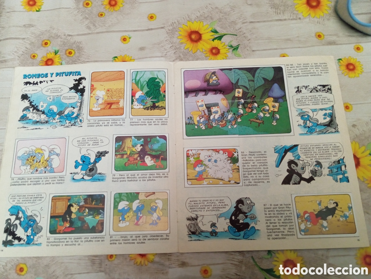 Coleccionismo &aacute;lbum: LOS PITUFOS DE PANINI COMPLETO A&Ntilde;O 1982 - Foto 10