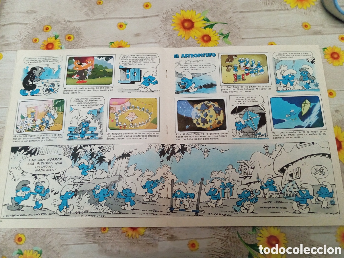 Coleccionismo &aacute;lbum: LOS PITUFOS DE PANINI COMPLETO A&Ntilde;O 1982 - Foto 11