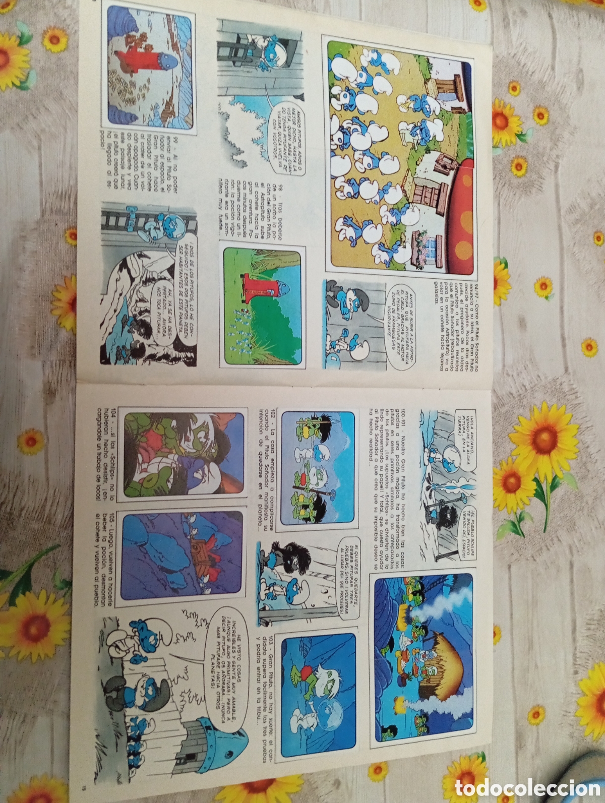 Coleccionismo &aacute;lbum: LOS PITUFOS DE PANINI COMPLETO A&Ntilde;O 1982 - Foto 12