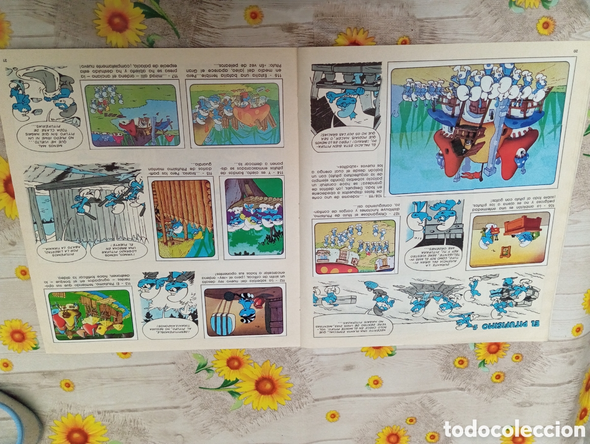 Coleccionismo &aacute;lbum: LOS PITUFOS DE PANINI COMPLETO A&Ntilde;O 1982 - Foto 13