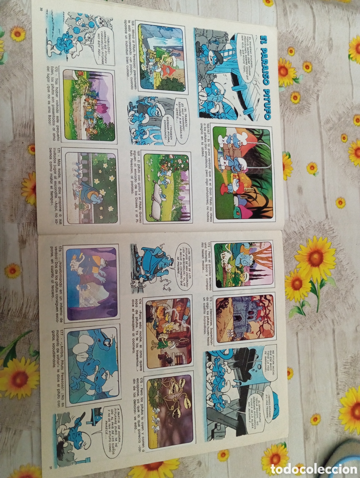 Coleccionismo &aacute;lbum: LOS PITUFOS DE PANINI COMPLETO A&Ntilde;O 1982 - Foto 19