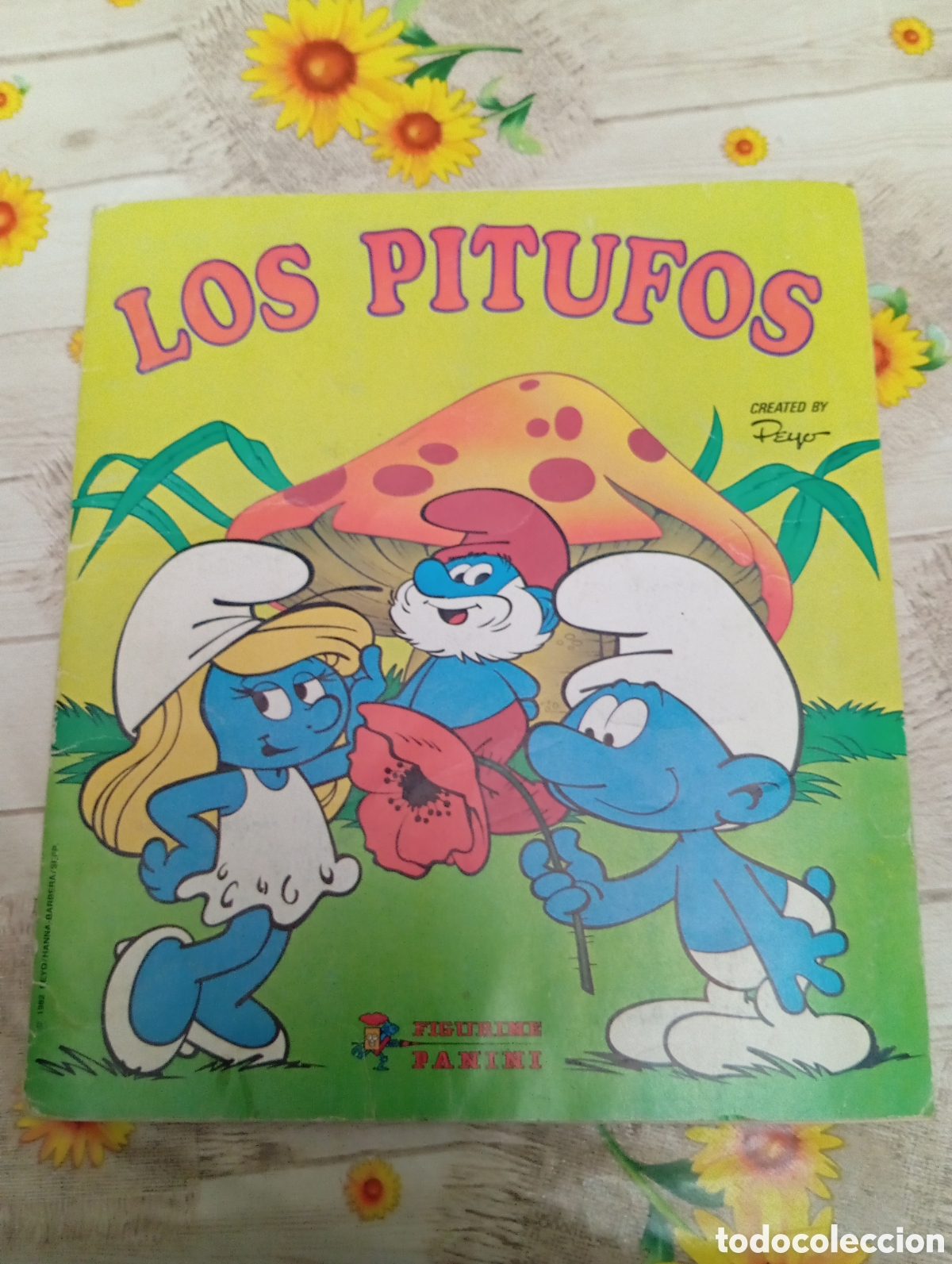 Coleccionismo &aacute;lbum: LOS PITUFOS DE PANINI COMPLETO A&Ntilde;O 1982 - Foto 1