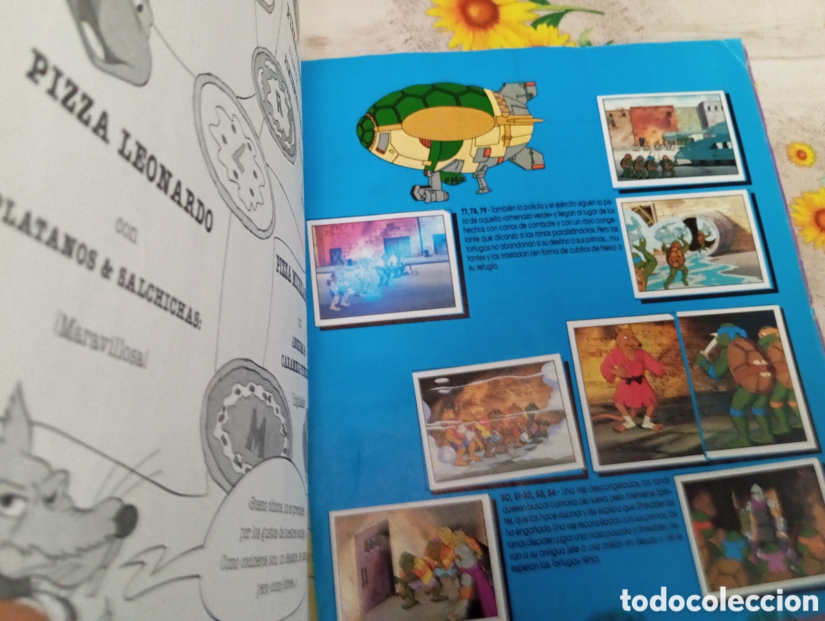 Coleccionismo &aacute;lbum: TORTUGAS NINJA DE PANINI 1990 COMPLETO - Foto 3