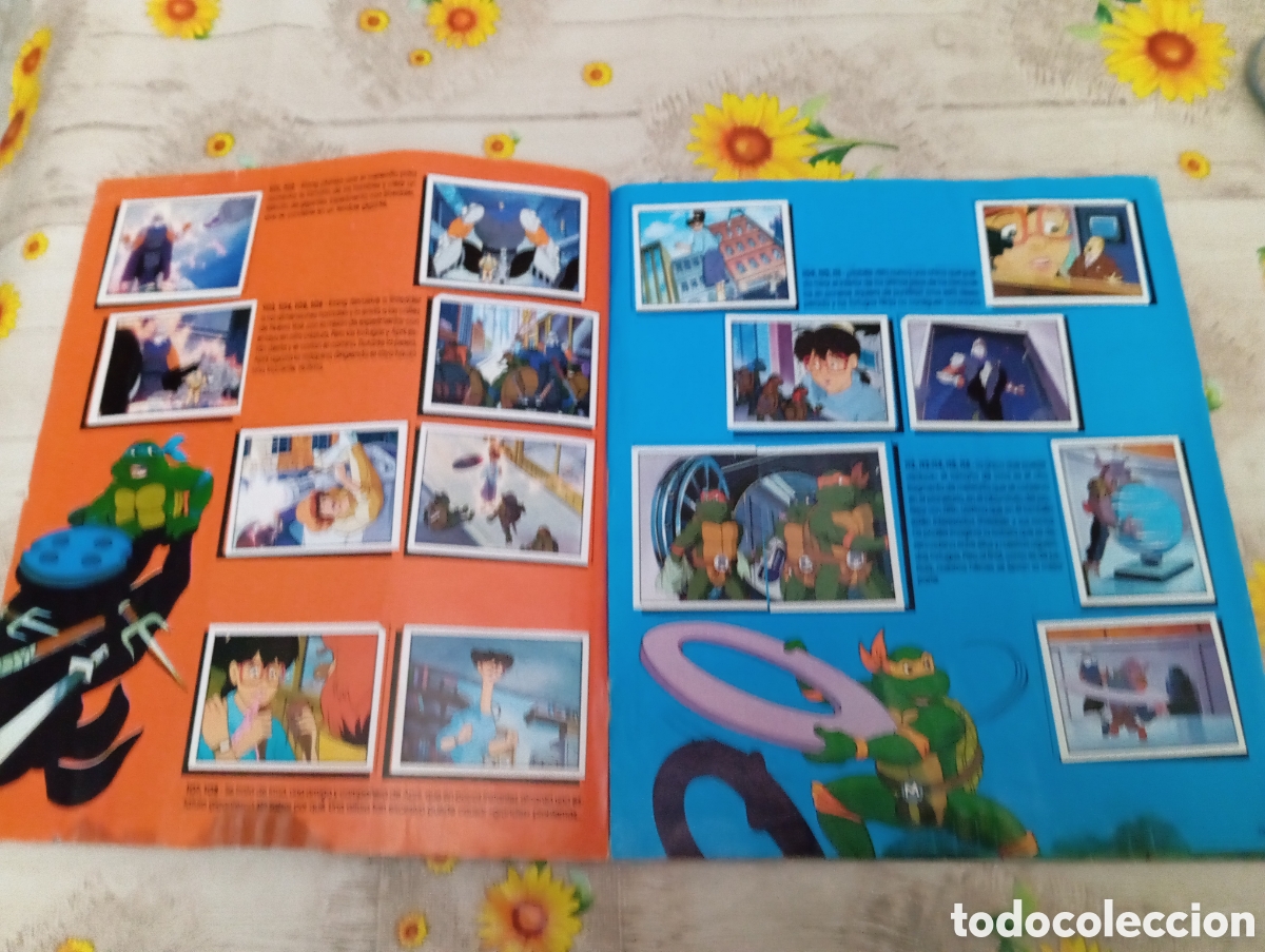 Coleccionismo &aacute;lbum: TORTUGAS NINJA DE PANINI 1990 COMPLETO - Foto 5