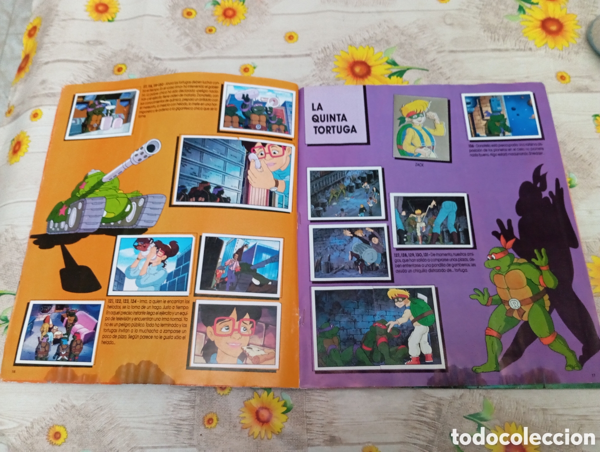 Coleccionismo &aacute;lbum: TORTUGAS NINJA DE PANINI 1990 COMPLETO - Foto 6