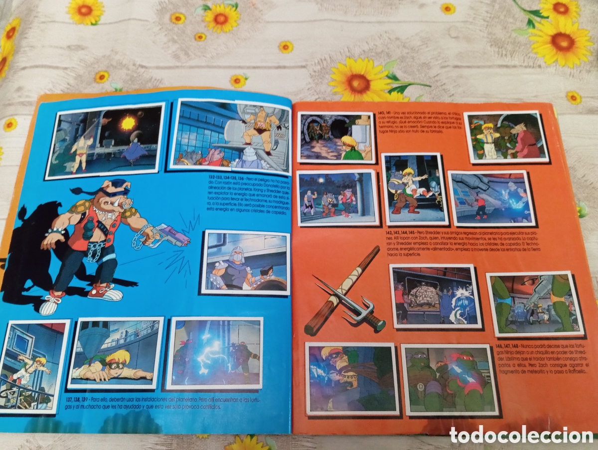 Coleccionismo &aacute;lbum: TORTUGAS NINJA DE PANINI 1990 COMPLETO - Foto 7