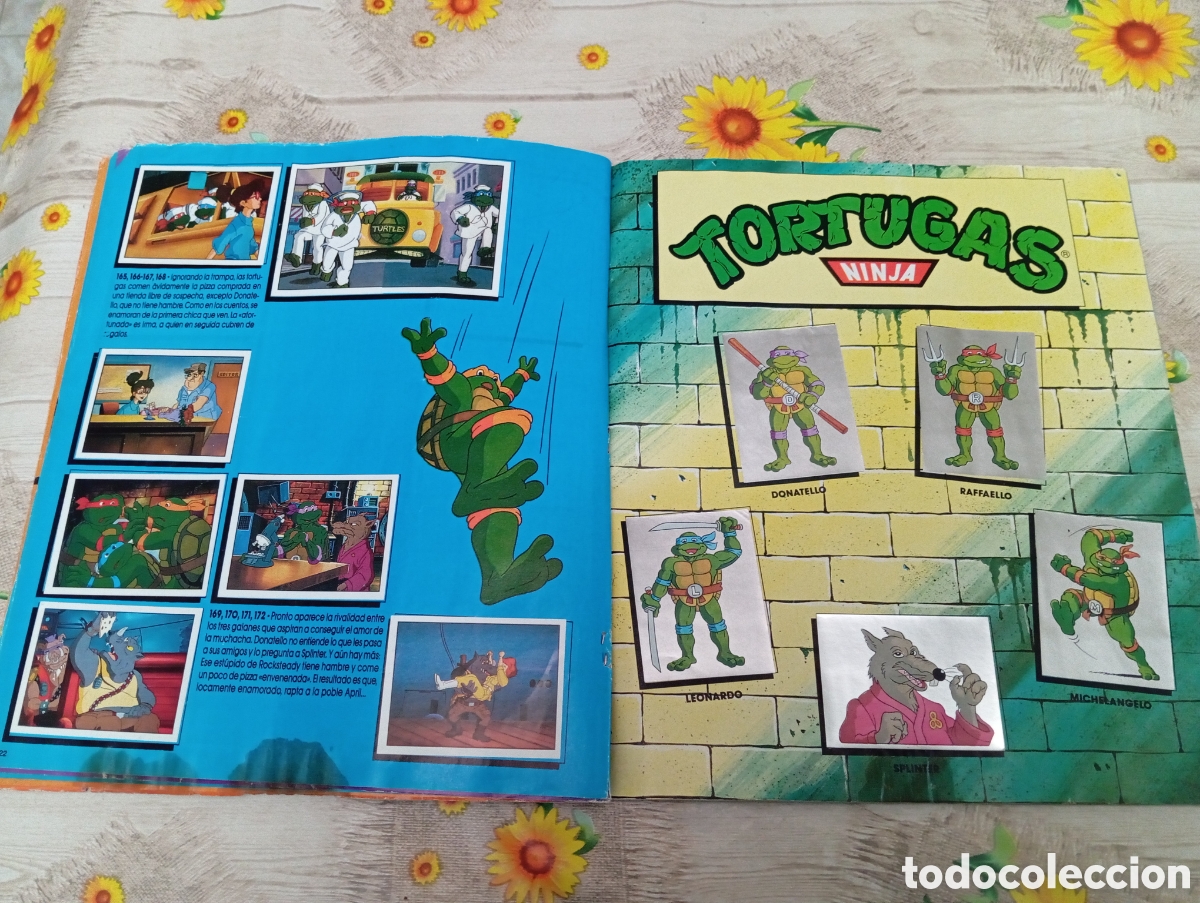 Coleccionismo &aacute;lbum: TORTUGAS NINJA DE PANINI 1990 COMPLETO - Foto 9