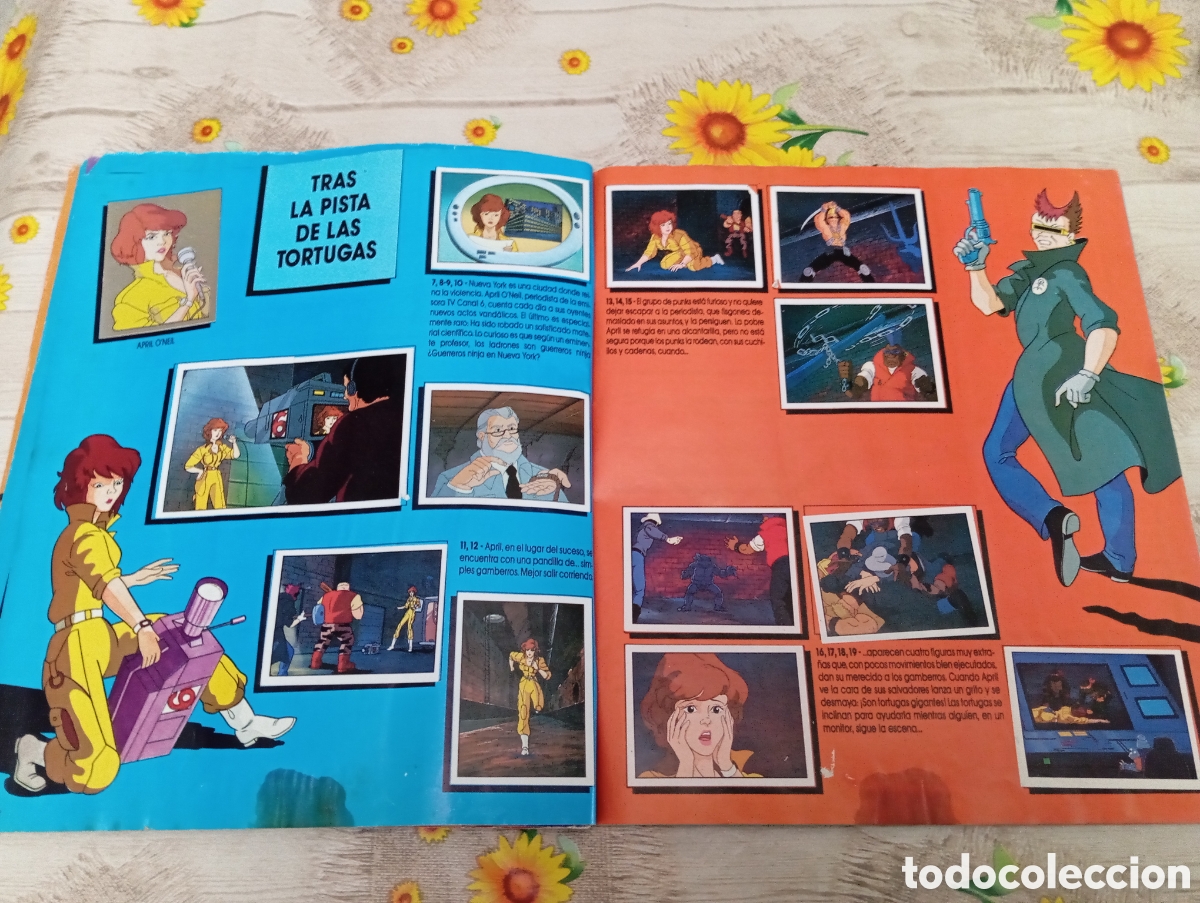 Coleccionismo &aacute;lbum: TORTUGAS NINJA DE PANINI 1990 COMPLETO - Foto 10