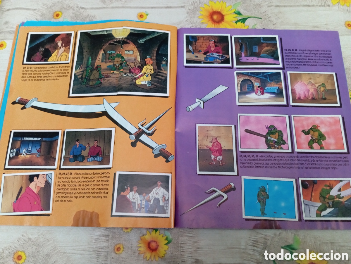 Coleccionismo &aacute;lbum: TORTUGAS NINJA DE PANINI 1990 COMPLETO - Foto 11