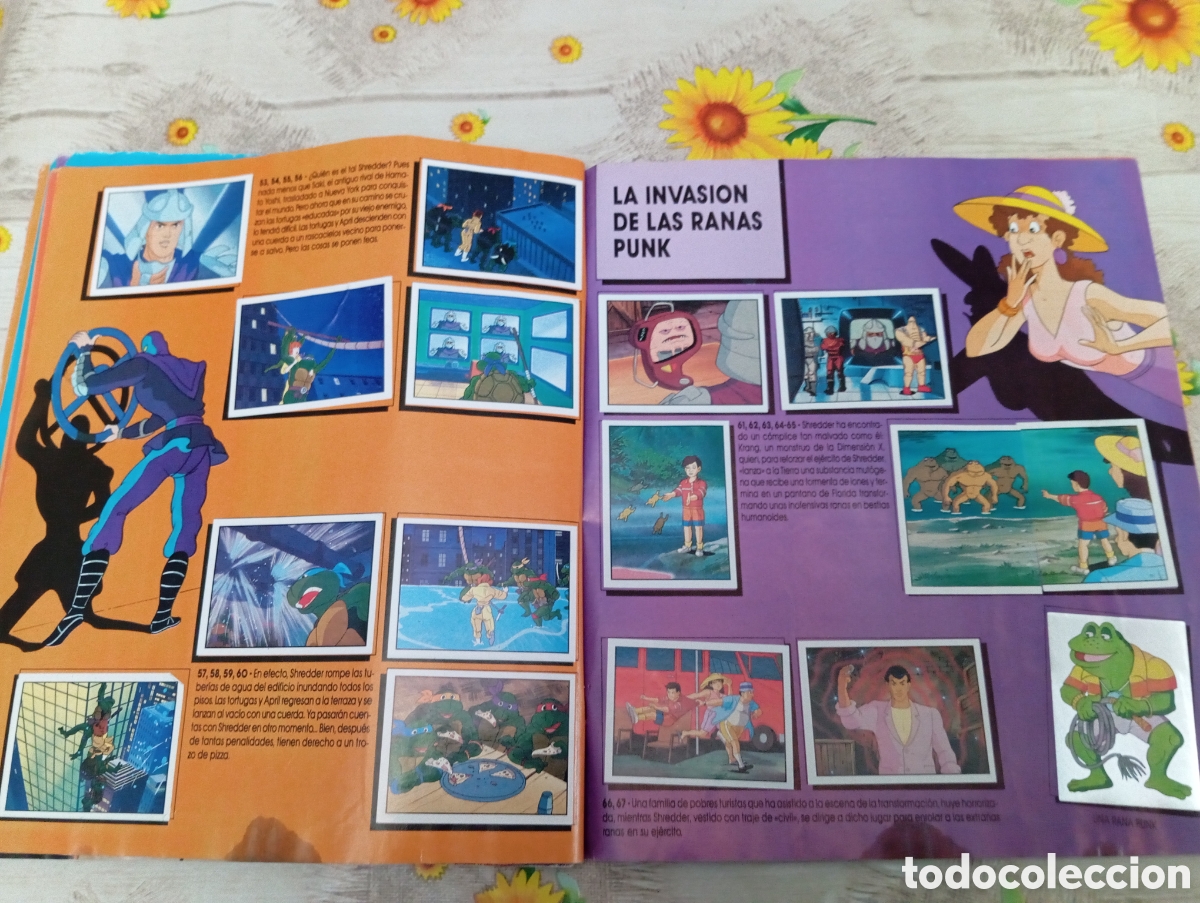 Coleccionismo &aacute;lbum: TORTUGAS NINJA DE PANINI 1990 COMPLETO - Foto 13