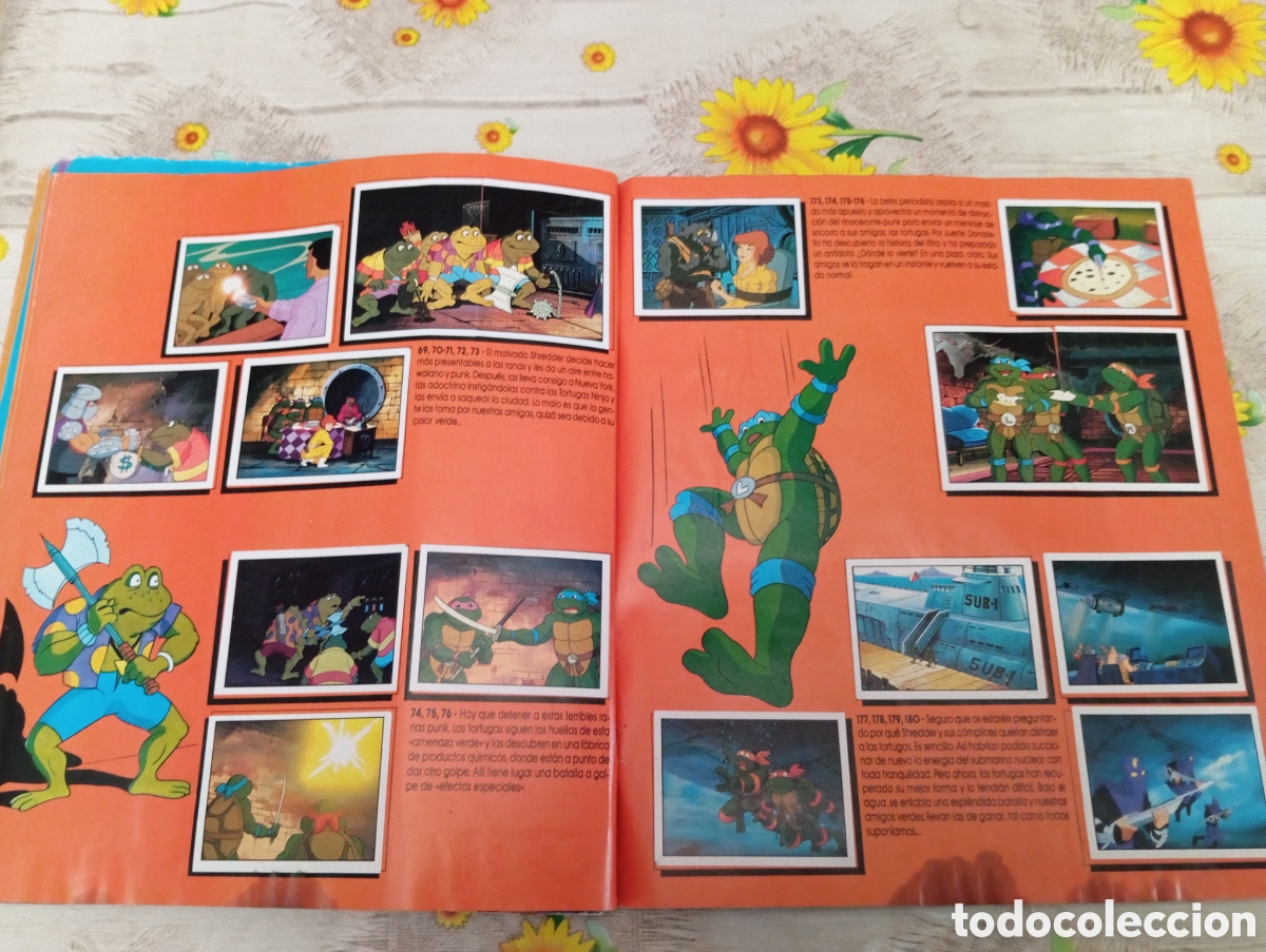 Coleccionismo &aacute;lbum: TORTUGAS NINJA DE PANINI 1990 COMPLETO - Foto 14