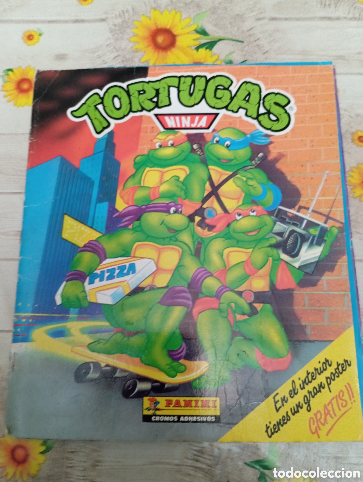 Coleccionismo &aacute;lbum: TORTUGAS NINJA DE PANINI 1990 COMPLETO - Foto 1