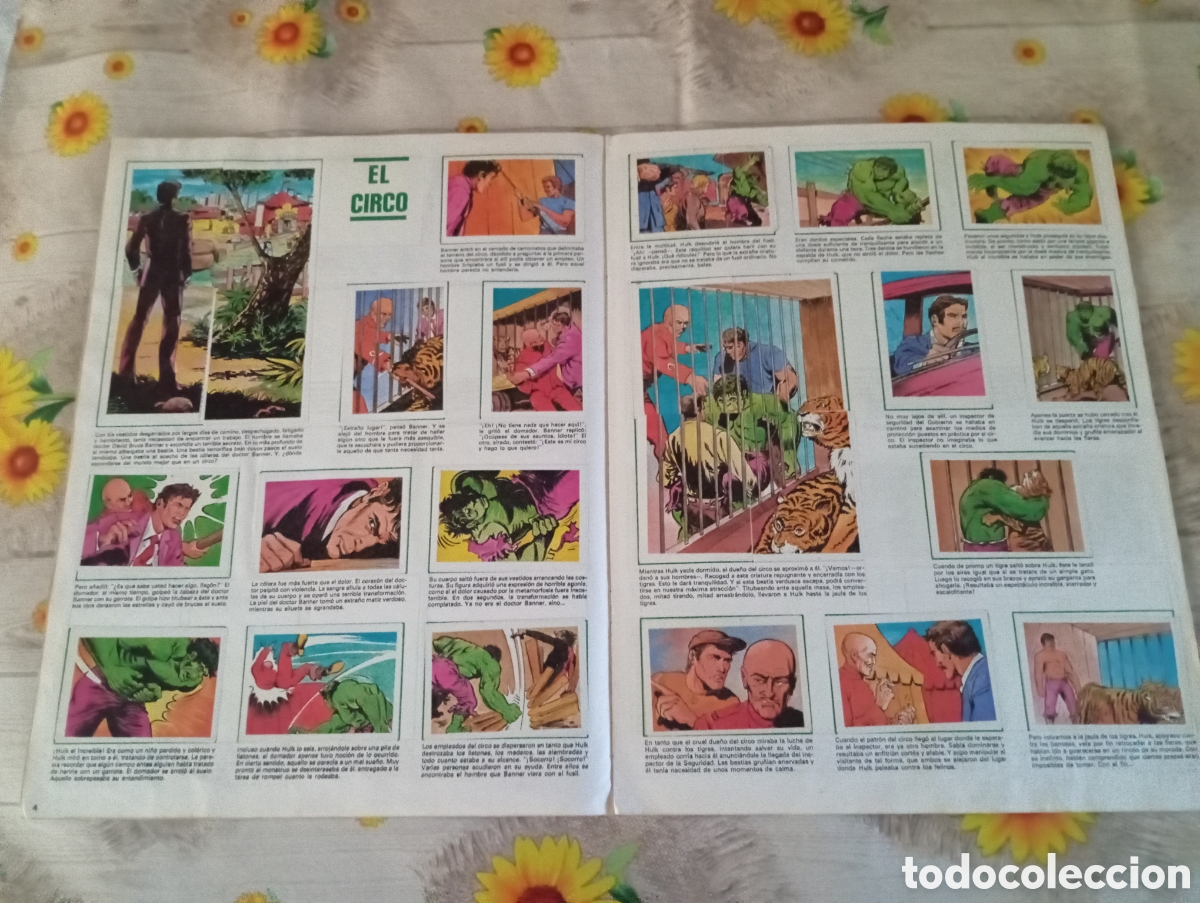 Coleccionismo &aacute;lbum: EL INCRE&Iacute;BLE HULK COMPLETO LA MASA - Foto 4