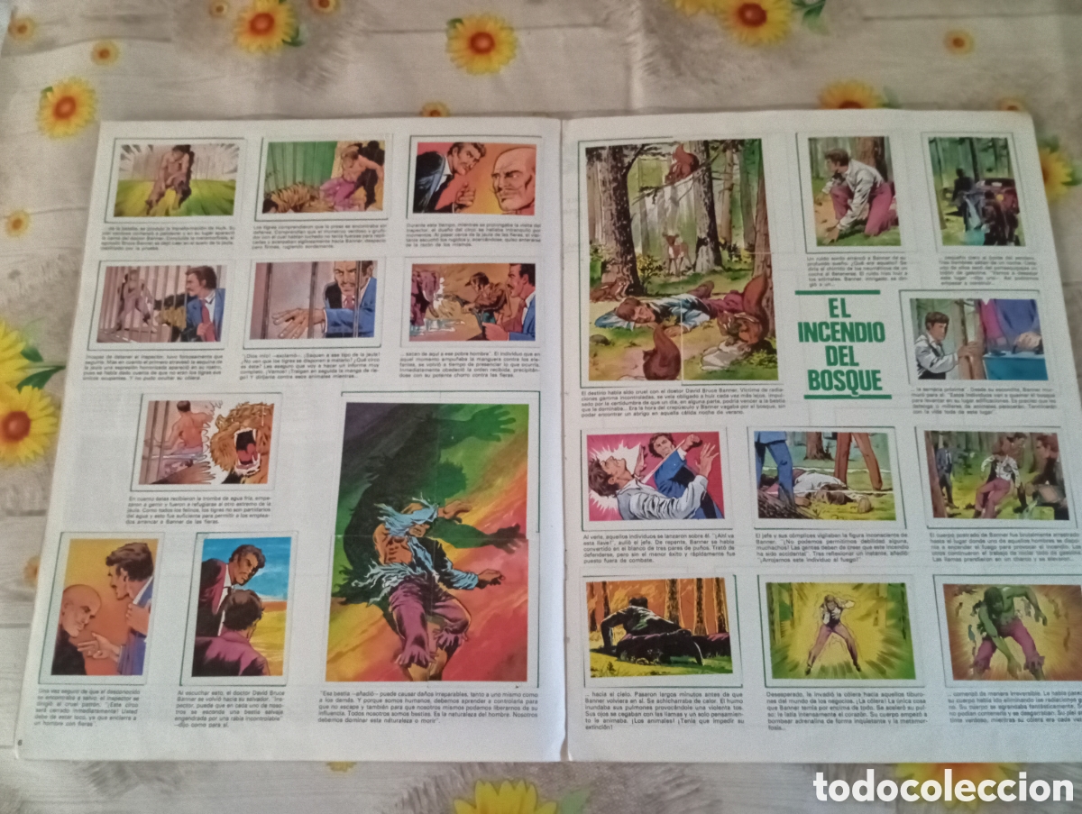 Coleccionismo &aacute;lbum: EL INCRE&Iacute;BLE HULK COMPLETO LA MASA - Foto 5