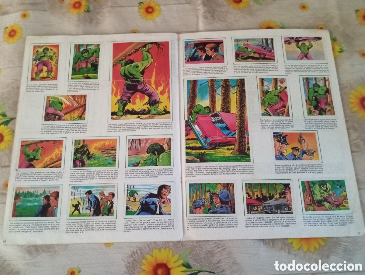 Coleccionismo &aacute;lbum: EL INCRE&Iacute;BLE HULK COMPLETO LA MASA - Foto 7