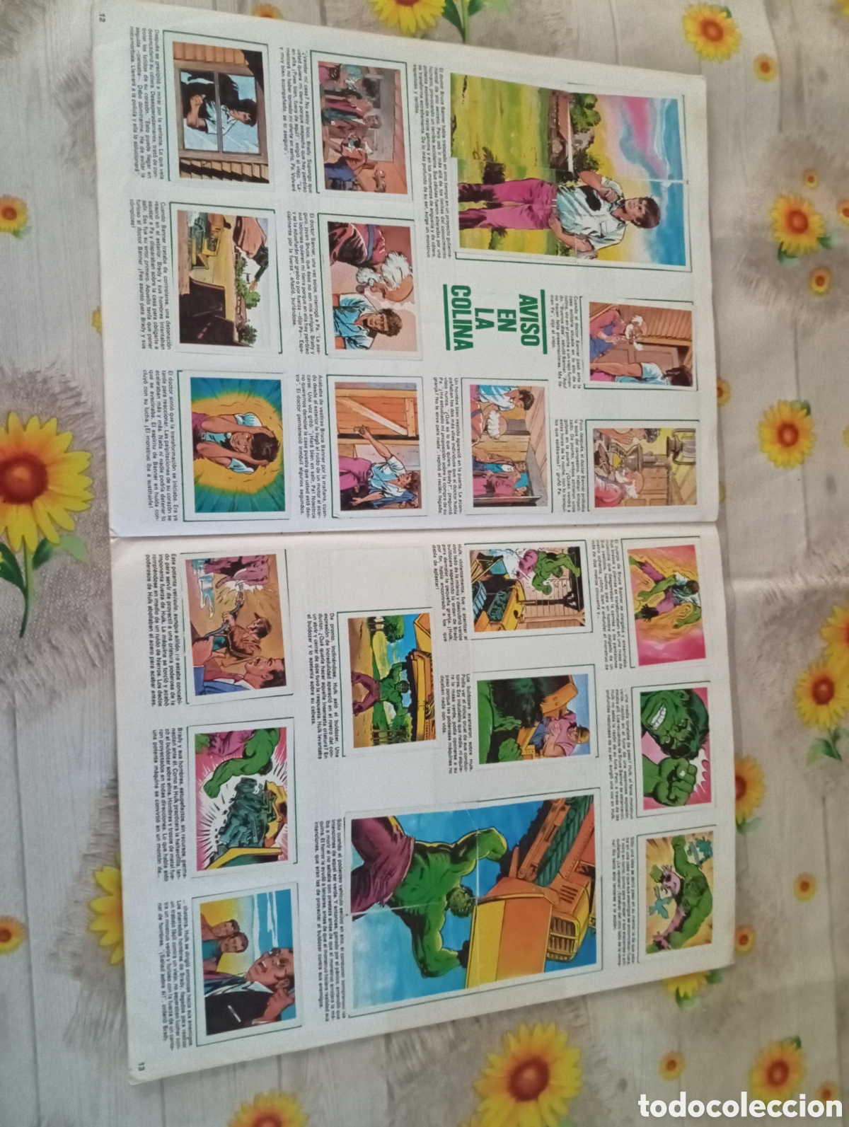 Coleccionismo &aacute;lbum: EL INCRE&Iacute;BLE HULK COMPLETO LA MASA - Foto 8