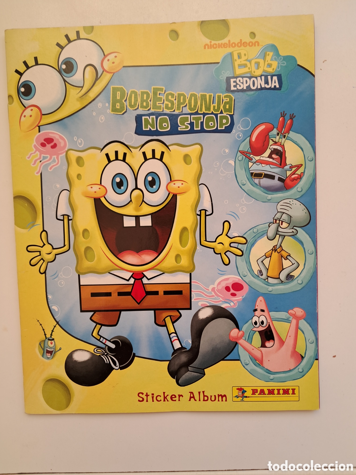 Coleccionismo &aacute;lbum: Album Bob esponja No stop - Foto 1