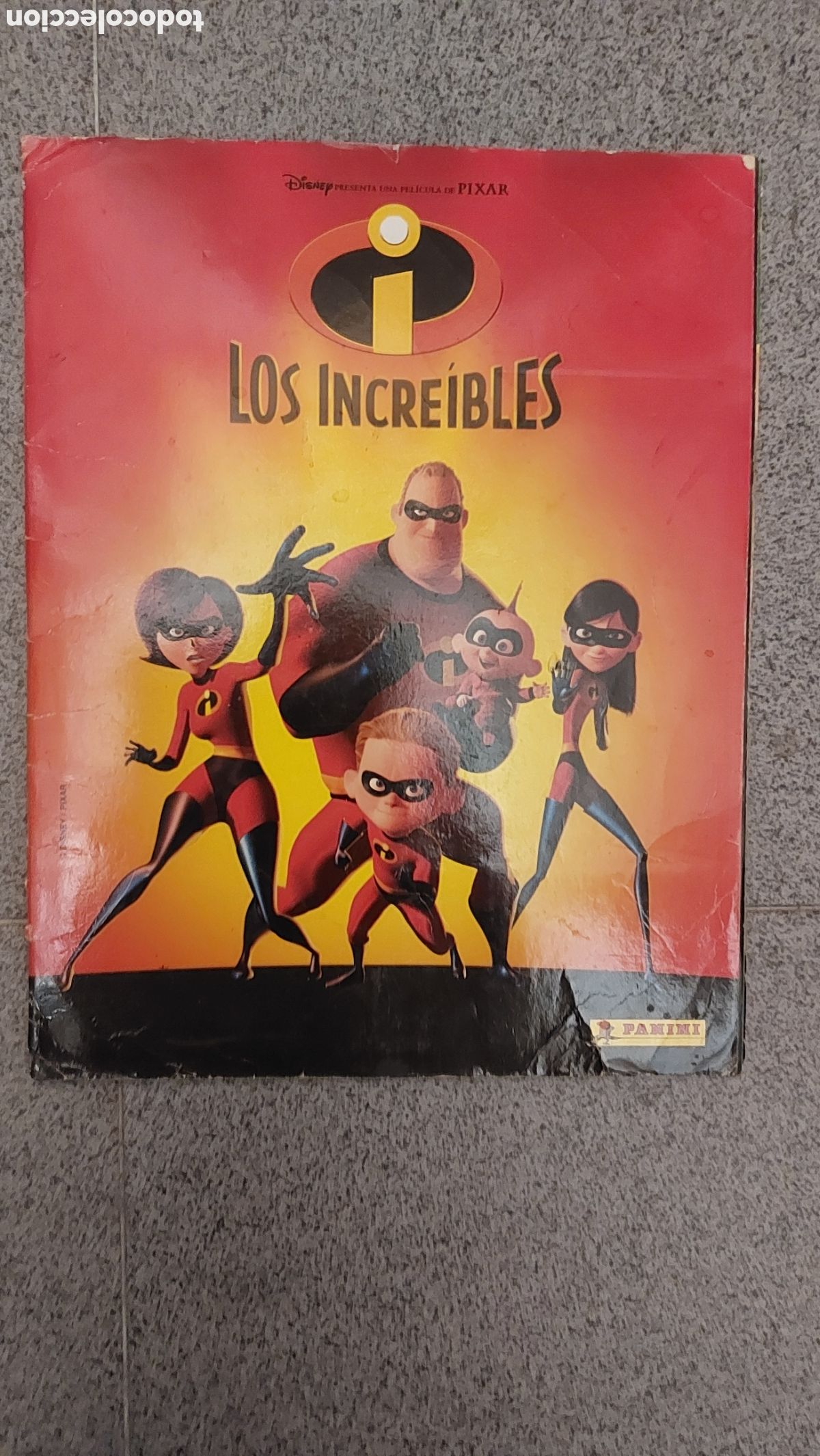 Coleccionismo &aacute;lbum: ALBUM LOS INCRE&Iacute;BLES COMPLETO - Foto 1