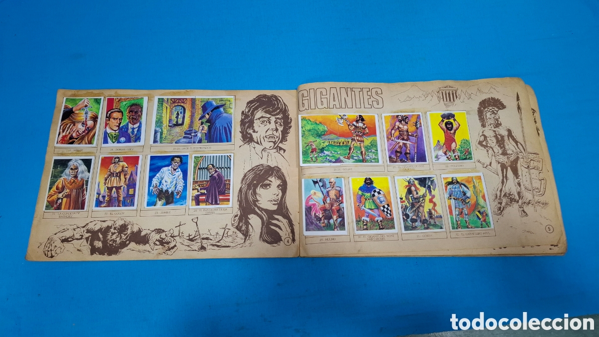 Coleccionismo &aacute;lbum: LIBRO DE CROMOS - MONSTRUOS - Foto 4