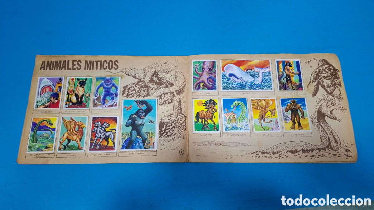 Coleccionismo &aacute;lbum: LIBRO DE CROMOS - MONSTRUOS - Foto 5
