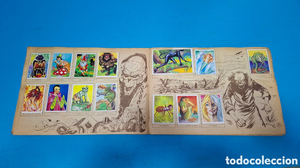 Coleccionismo &aacute;lbum: LIBRO DE CROMOS - MONSTRUOS - Foto 8