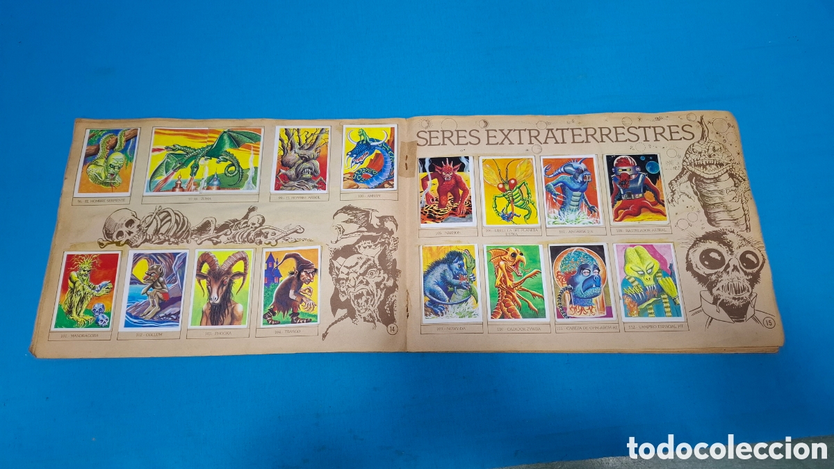 Coleccionismo &aacute;lbum: LIBRO DE CROMOS - MONSTRUOS - Foto 9