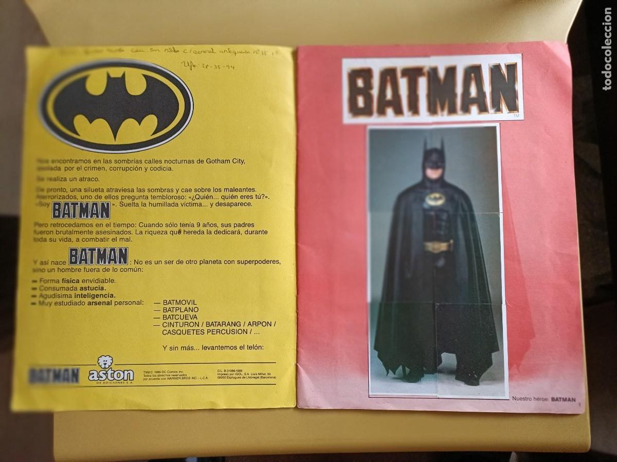 Coleccionismo &aacute;lbum: batman, ediciones aston. - Foto 2