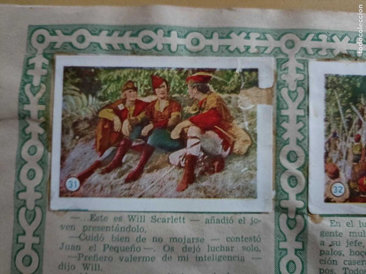 Coleccionismo &aacute;lbum: robin de los bosques, de la pelicula warner bros. - Foto 7
