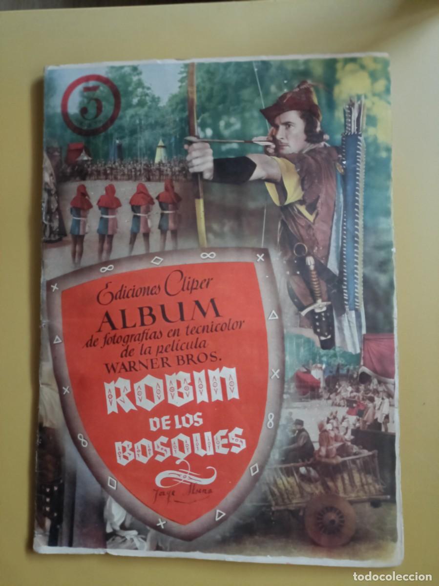 Coleccionismo &aacute;lbum: robin de los bosques, de la pelicula warner bros. - Foto 1