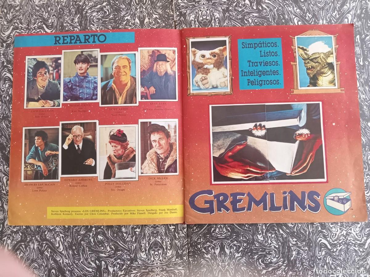 Coleccionismo &aacute;lbum: ALBUM CROMOS COMPLETO GREMLINS - Foto 2