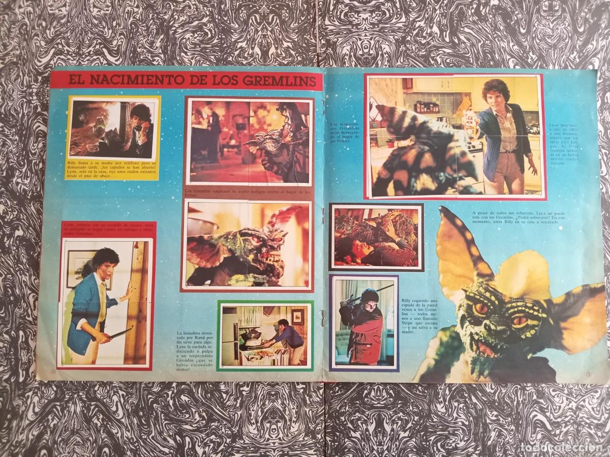 Coleccionismo &aacute;lbum: ALBUM CROMOS COMPLETO GREMLINS - Foto 8