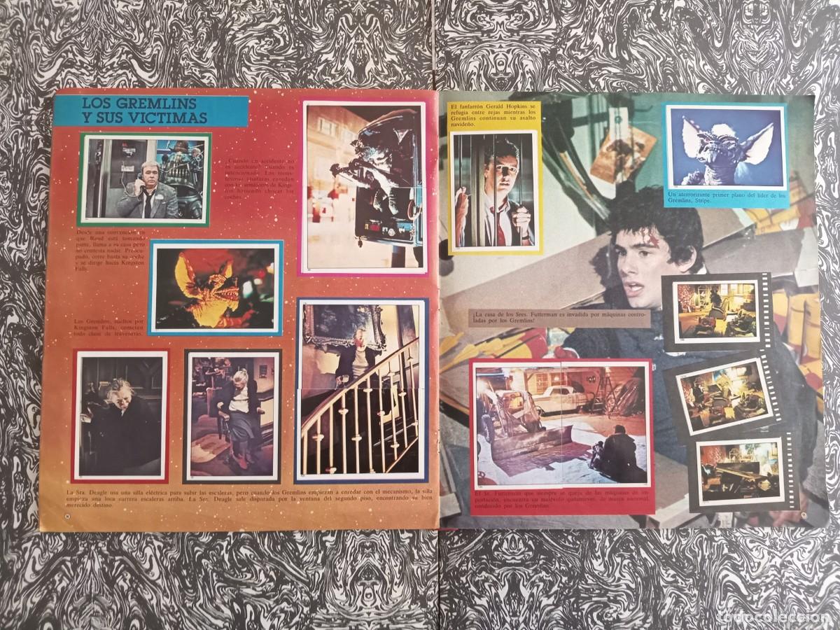 Coleccionismo &aacute;lbum: ALBUM CROMOS COMPLETO GREMLINS - Foto 9