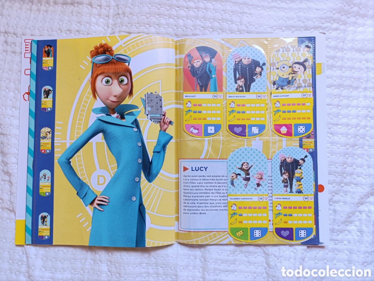 Coleccionismo &aacute;lbum: Colecci&oacute;n completa de cromos de los Minions - Foto 3