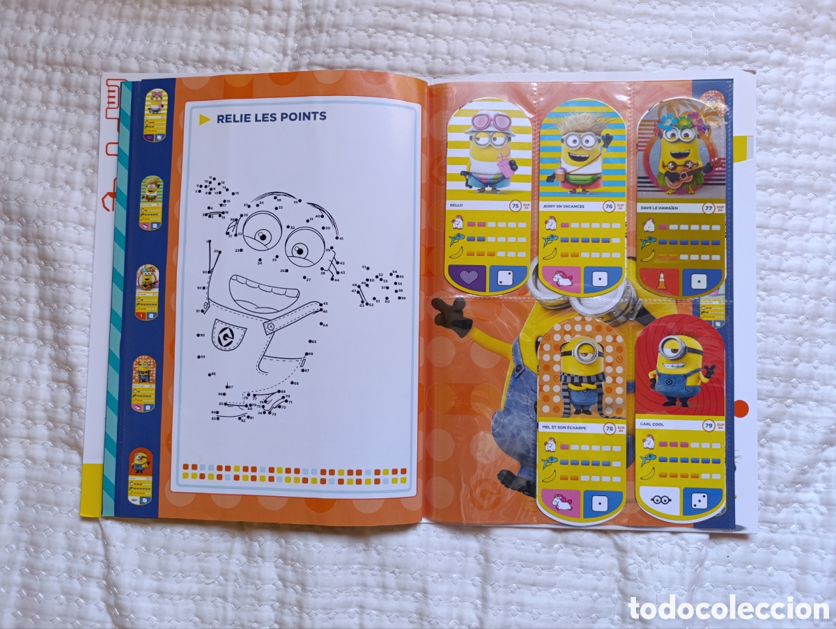 Coleccionismo &aacute;lbum: Colecci&oacute;n completa de cromos de los Minions - Foto 5
