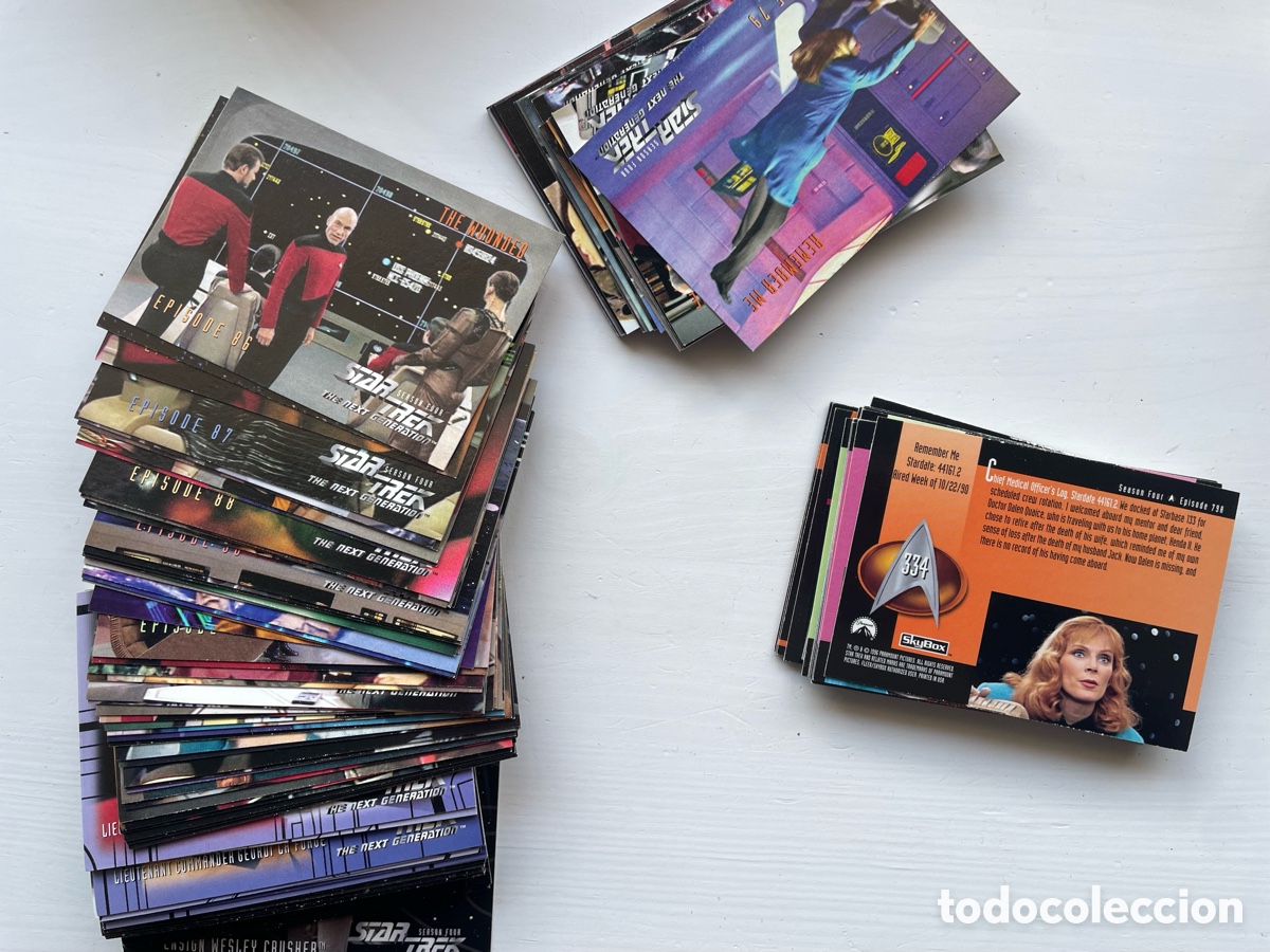 Coleccionismo &aacute;lbum: STAR TREK 108 CROMOS THE NEXT GENERATION - Foto 6