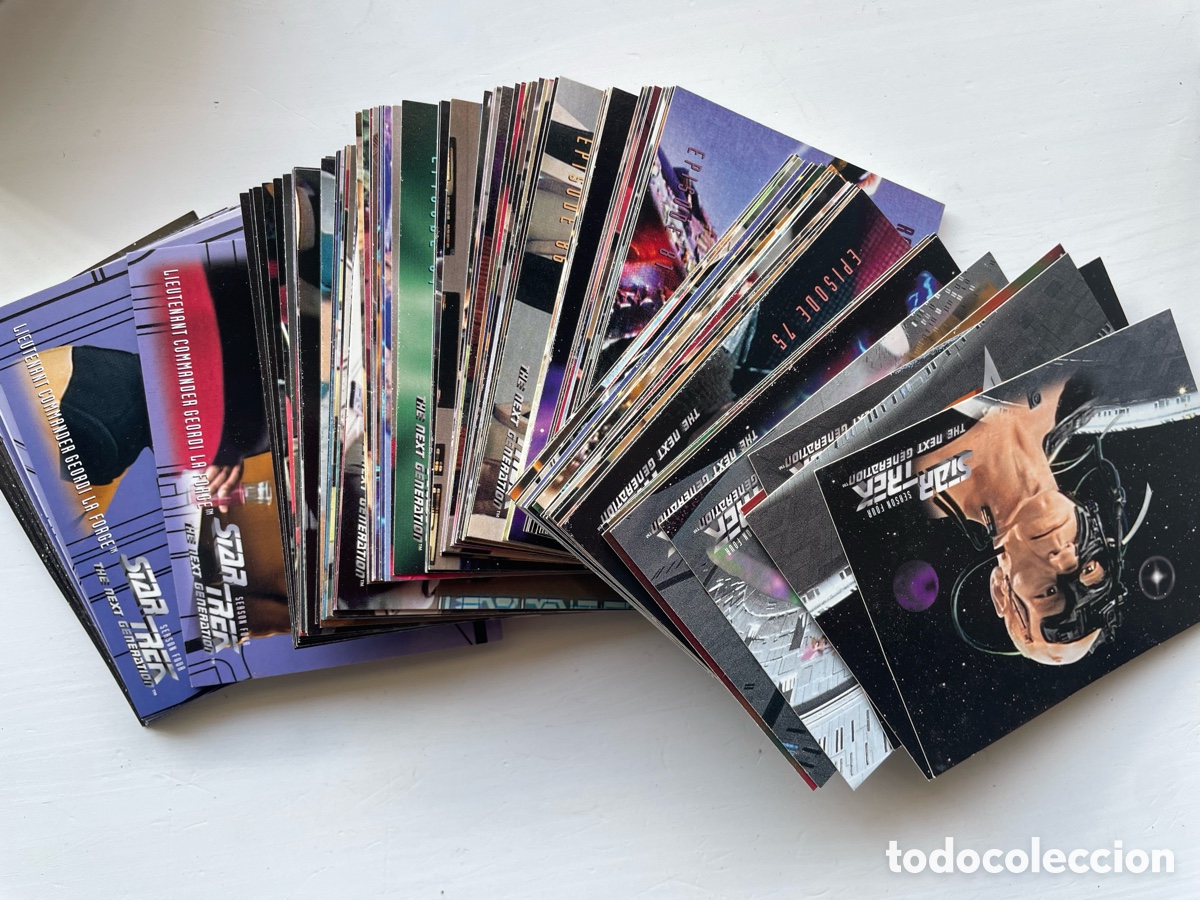 Coleccionismo &aacute;lbum: STAR TREK 108 CROMOS THE NEXT GENERATION - Foto 1
