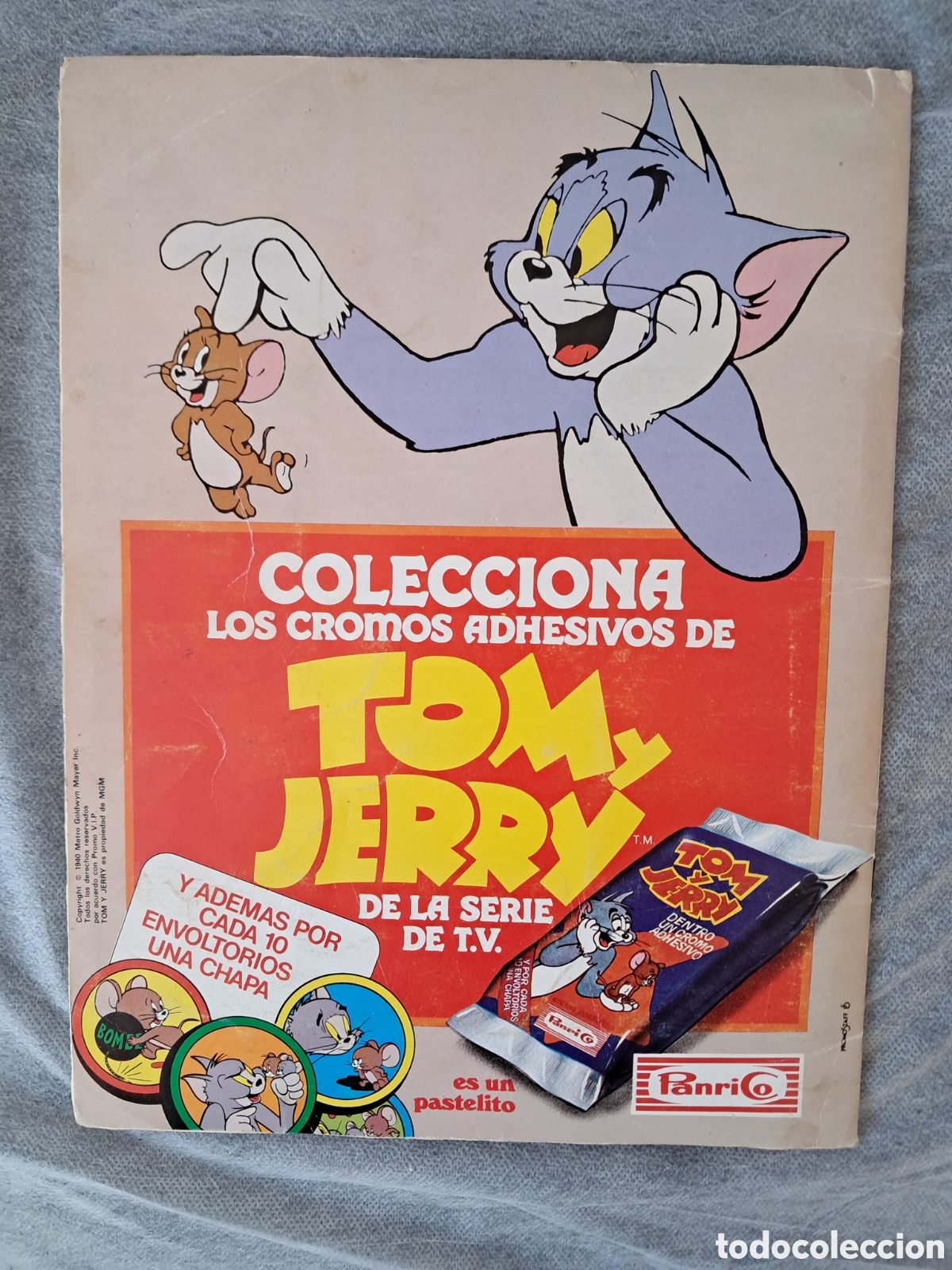 Coleccionismo &aacute;lbum: Album Tom y jerry 1980 - Foto 4